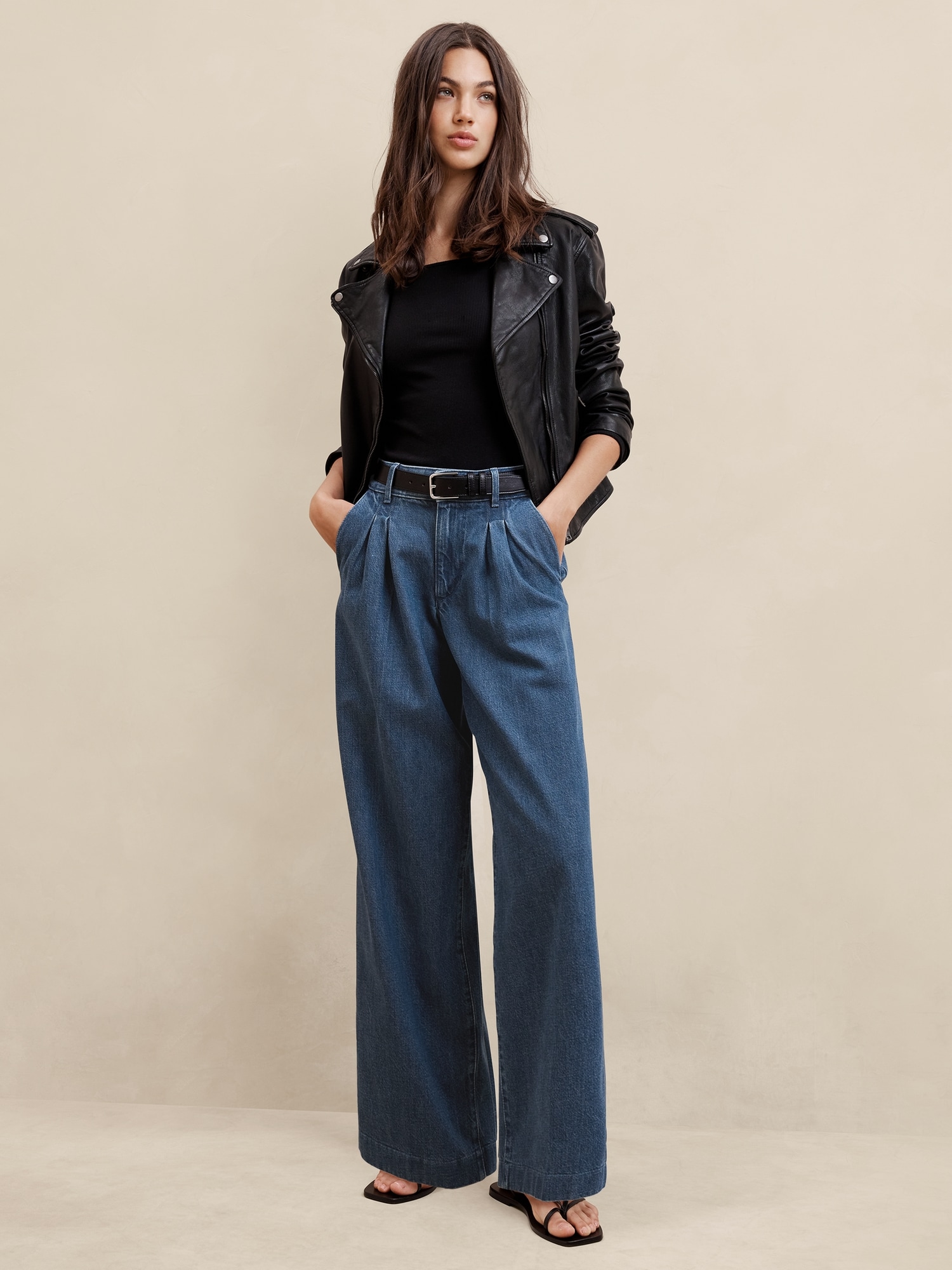 Luxe High-Rise Trouser Jean