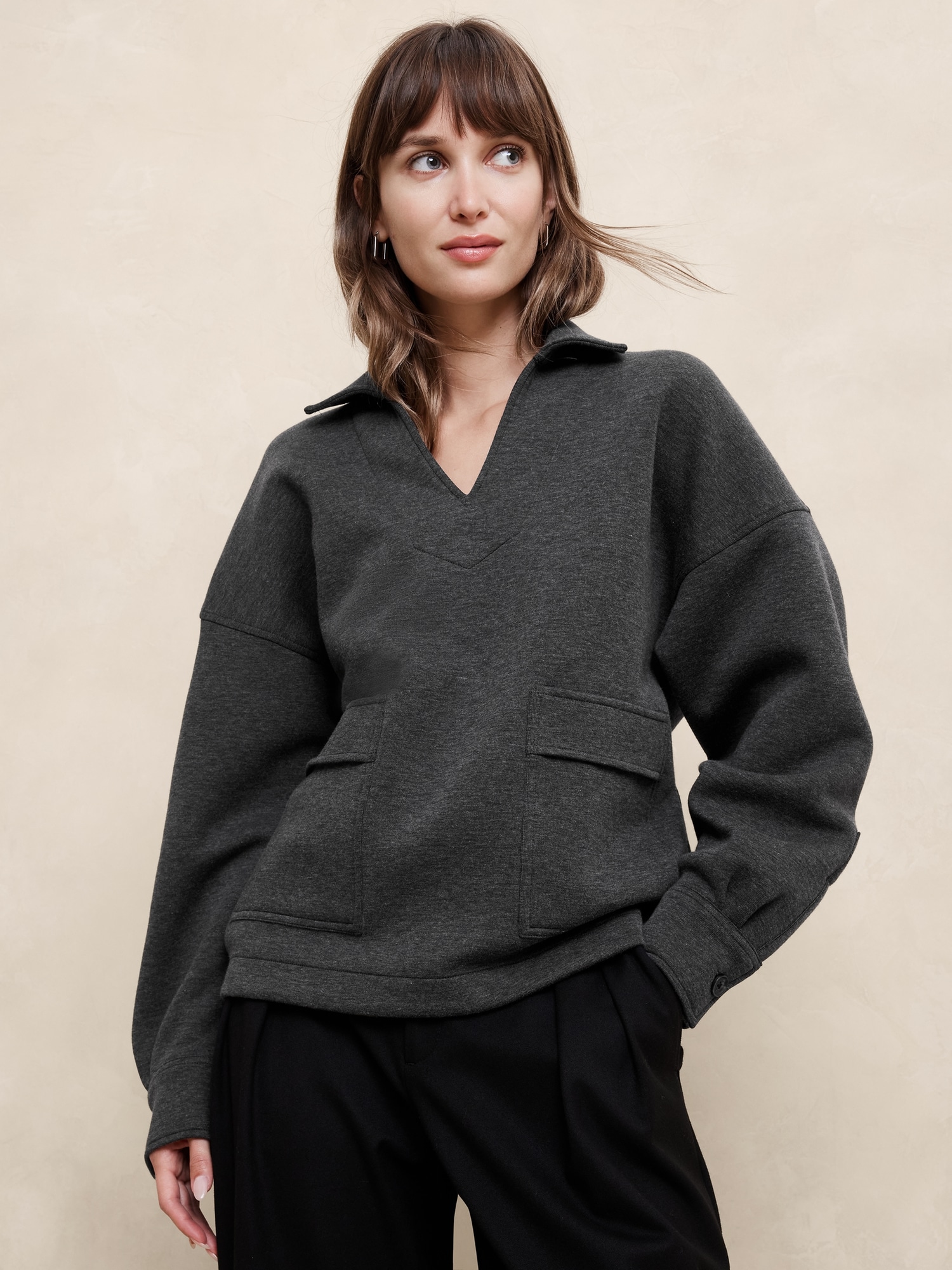 Scuba Patch Pocket Sweatshirt