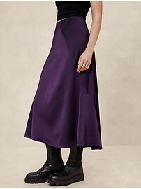 Midi Slip Skirt