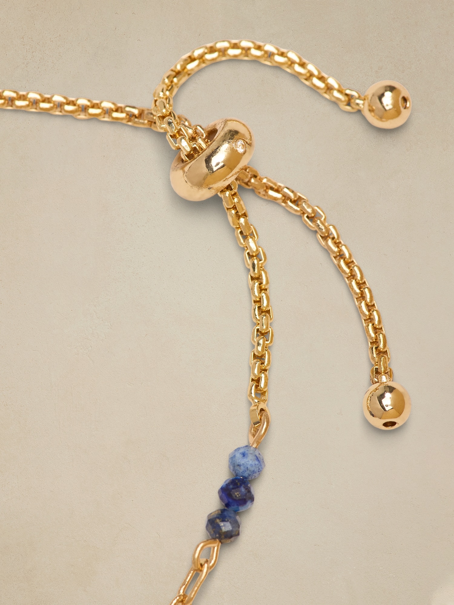 Stone Bead Pull-Through Bracelet