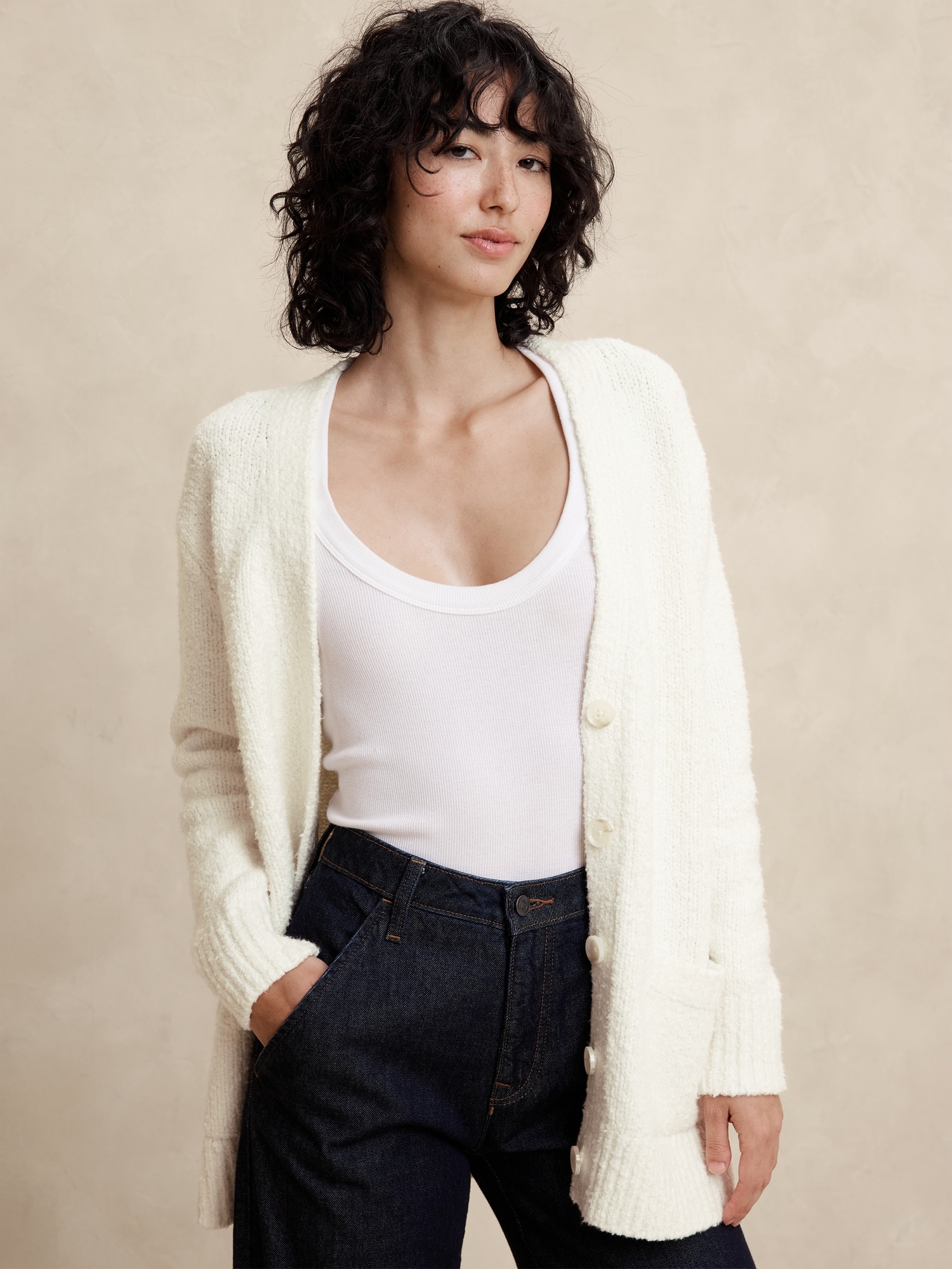 Boucle Cardigan