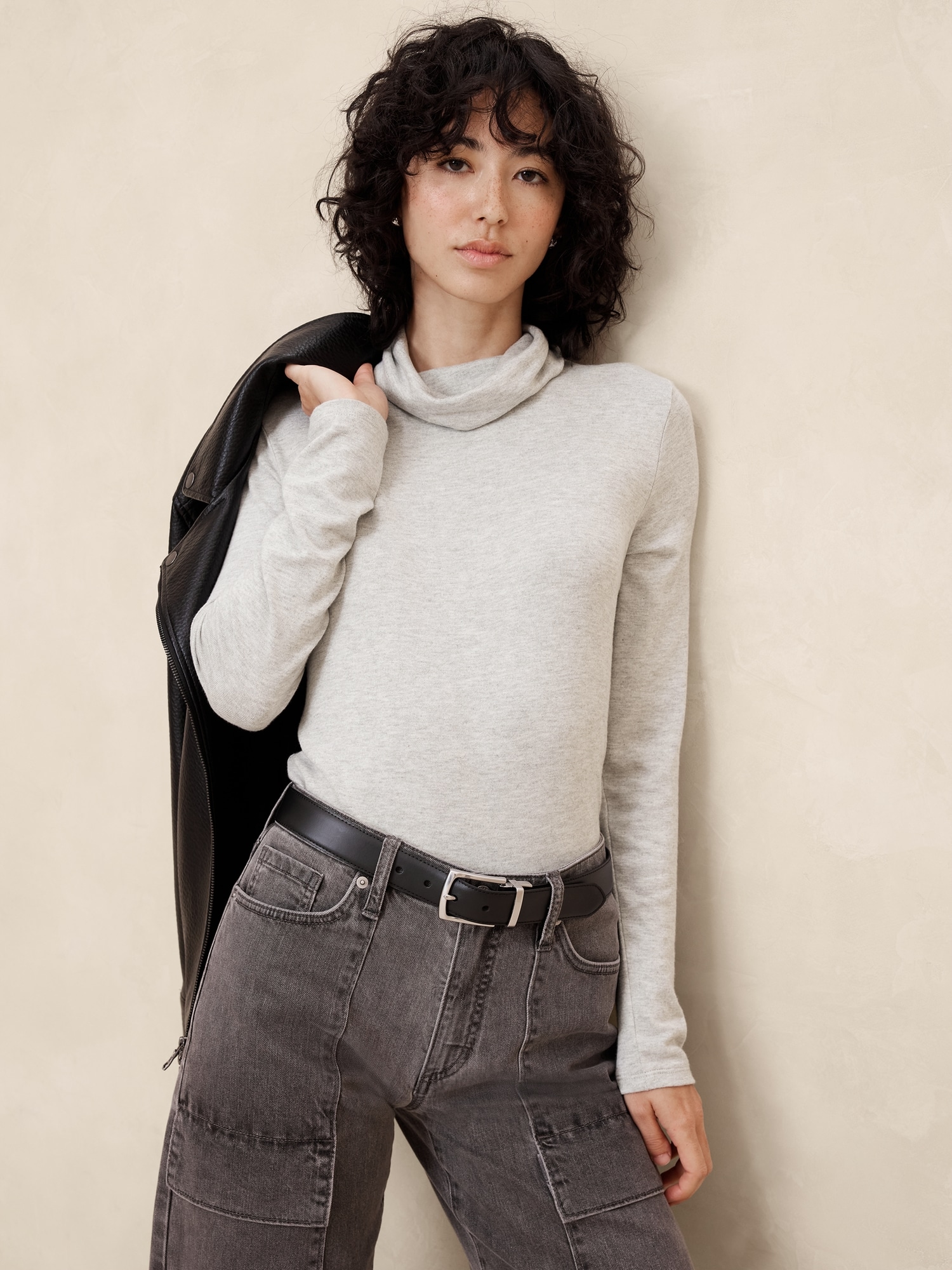 Soft Luxe Turtleneck Top