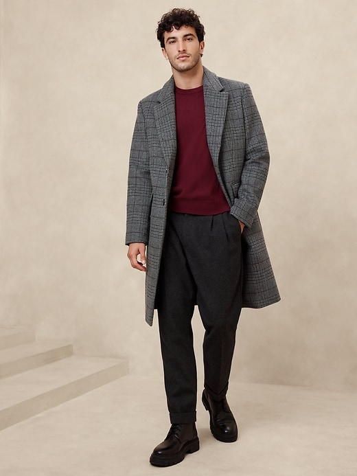 Wool-Blend Topcoat | Banana Republic Factory