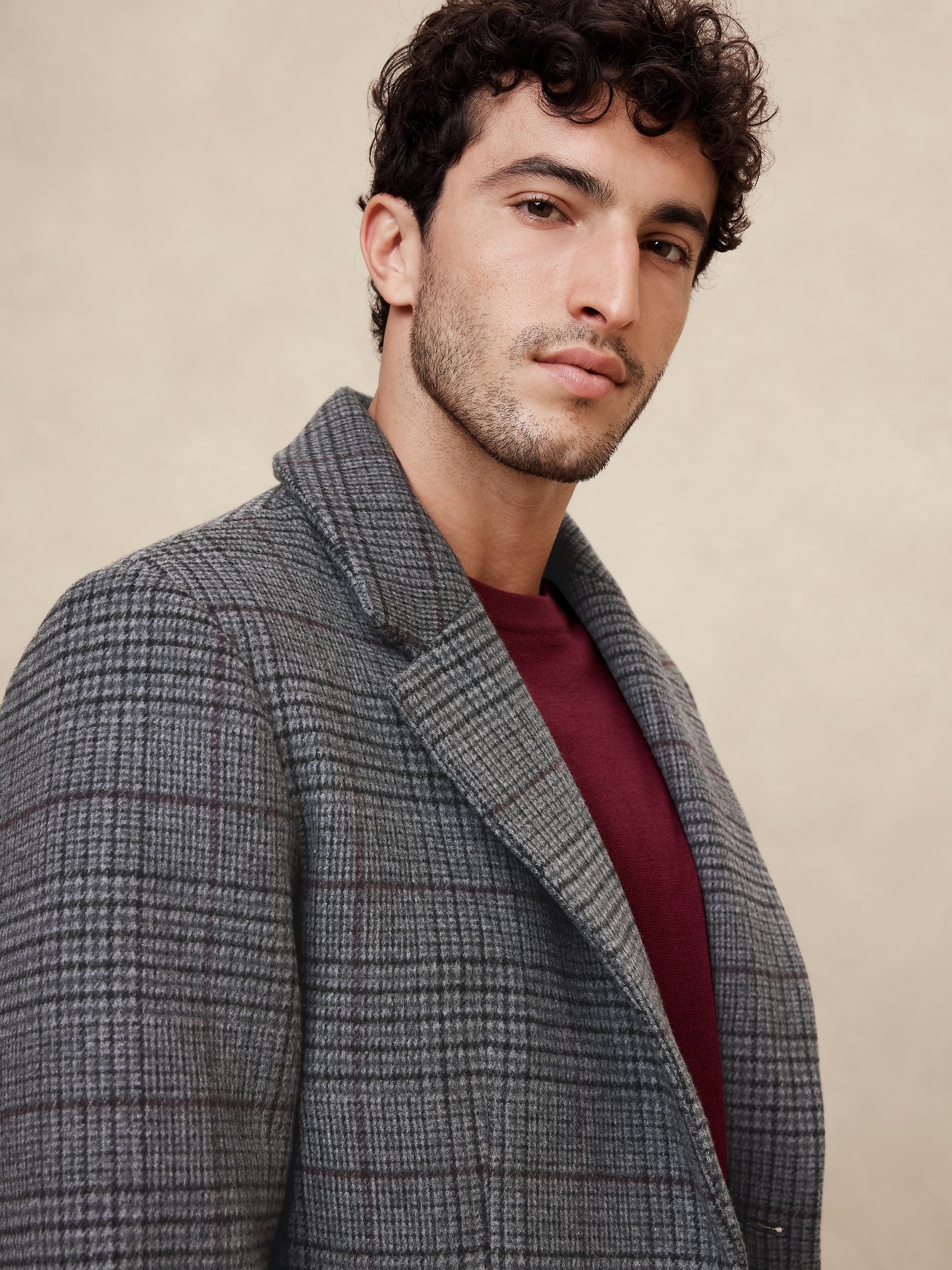 Wool-Blend Topcoat