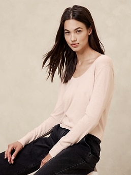 FUMIKA_UCHIDA/HAND KNITTED SHORT SLEEVE SWEATER(CHARCOAL)