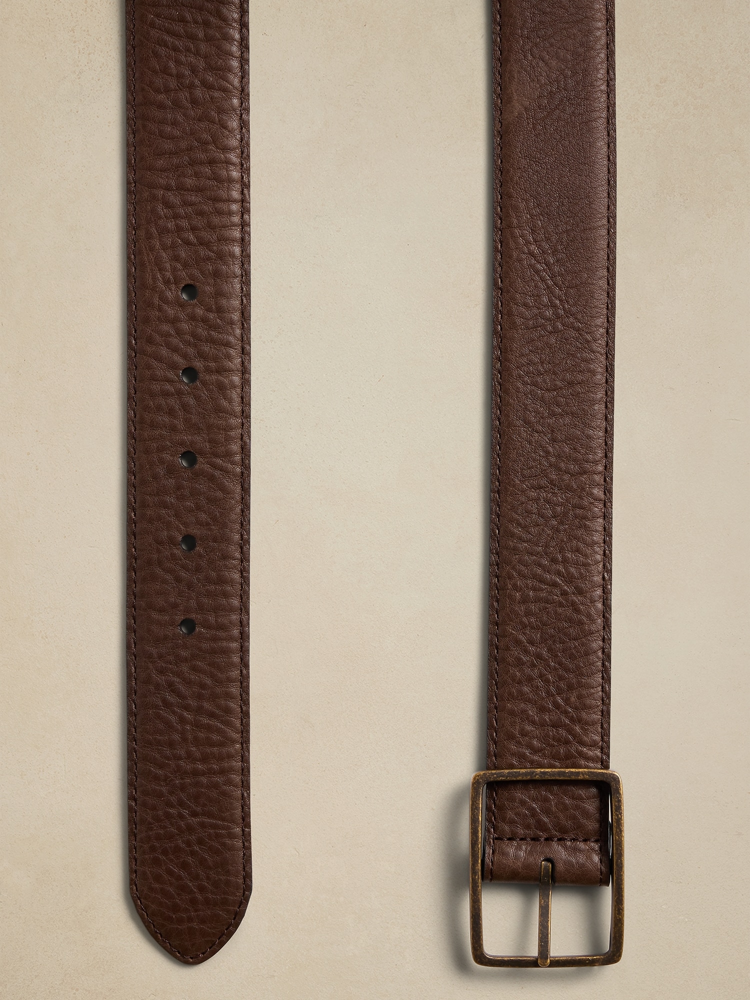 Reversible Pebble Leather Belt