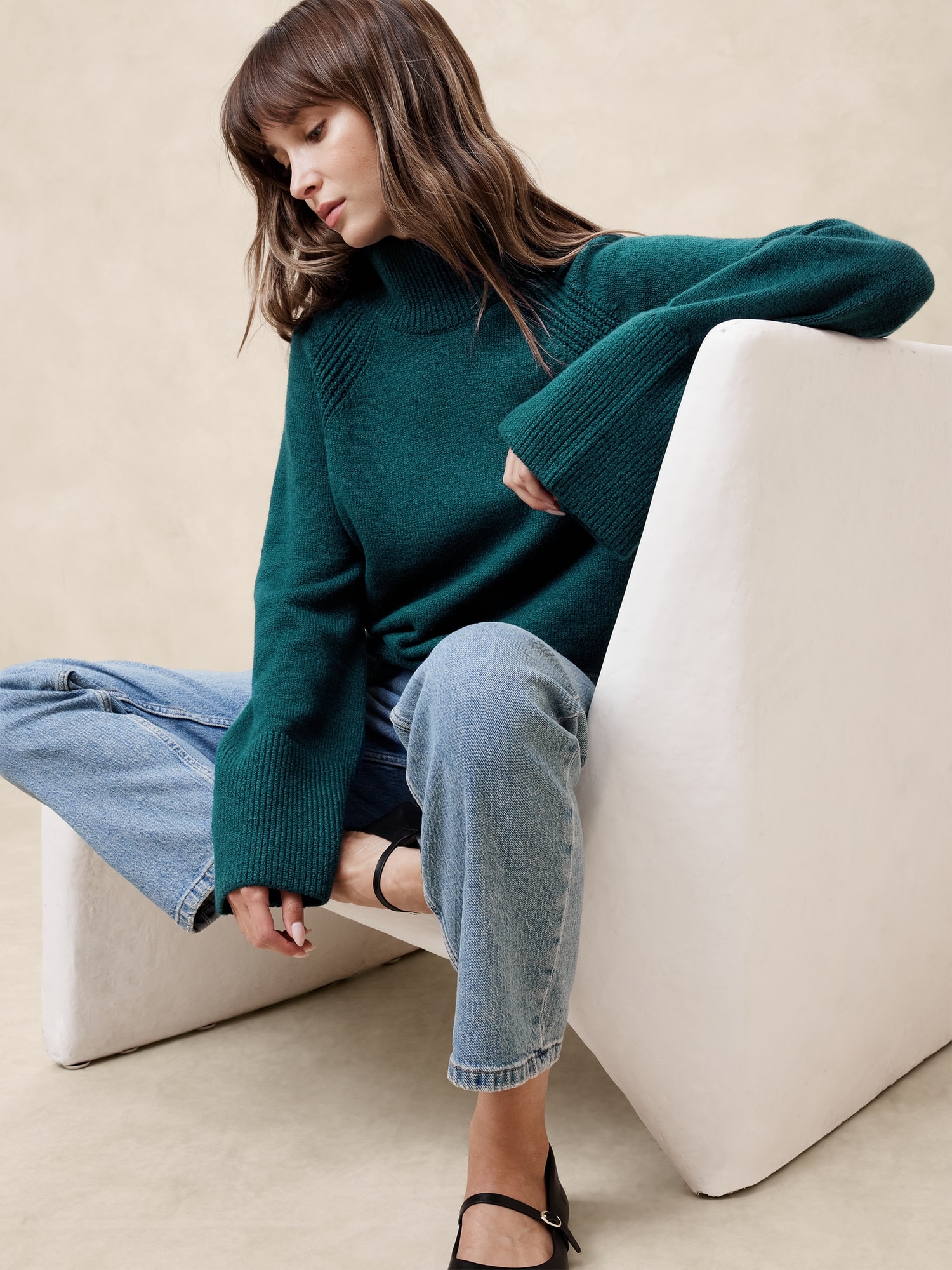 Cozy Mock-Neck Sweater