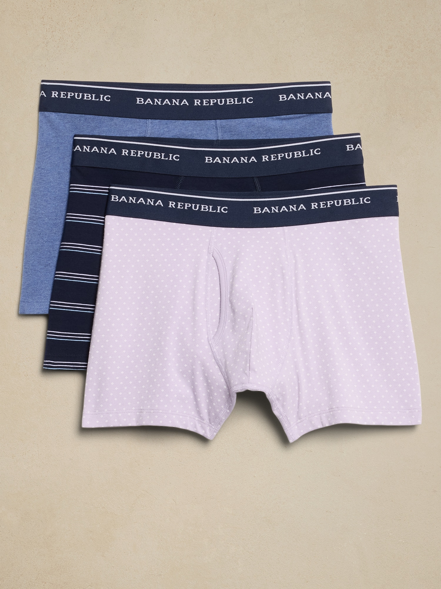 Organic Cotton Blend Boxer Briefs (3 Pack)