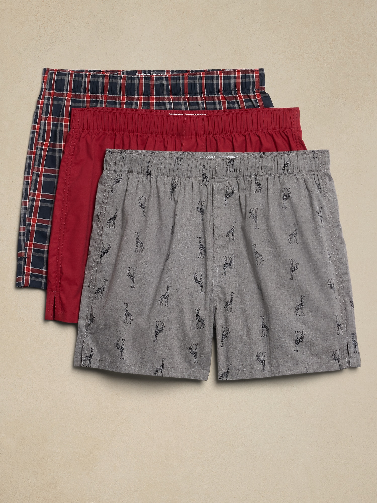 Cotton Boxers Holiday (3 Pack)