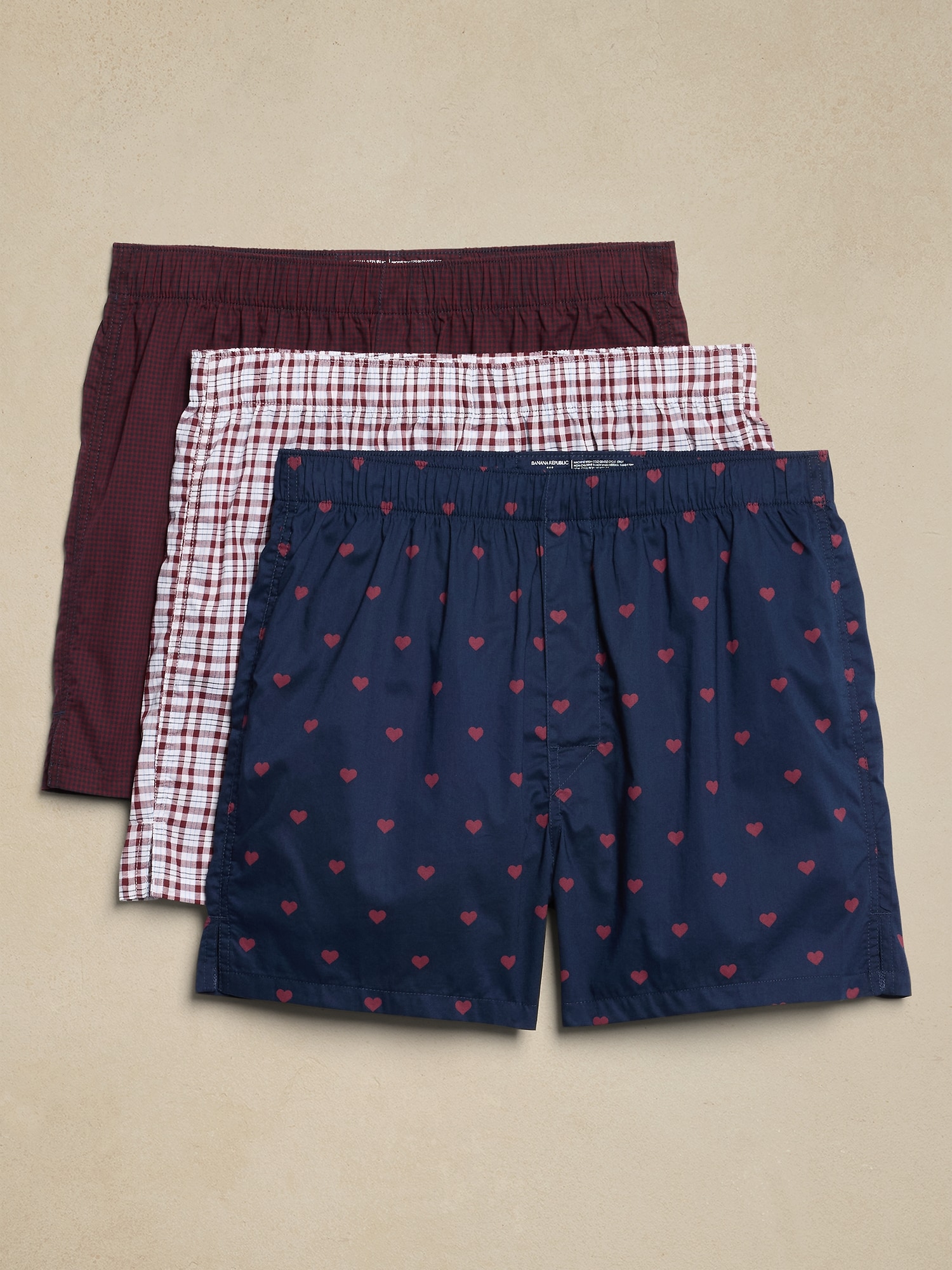 Cotton Boxers (3 Pack)