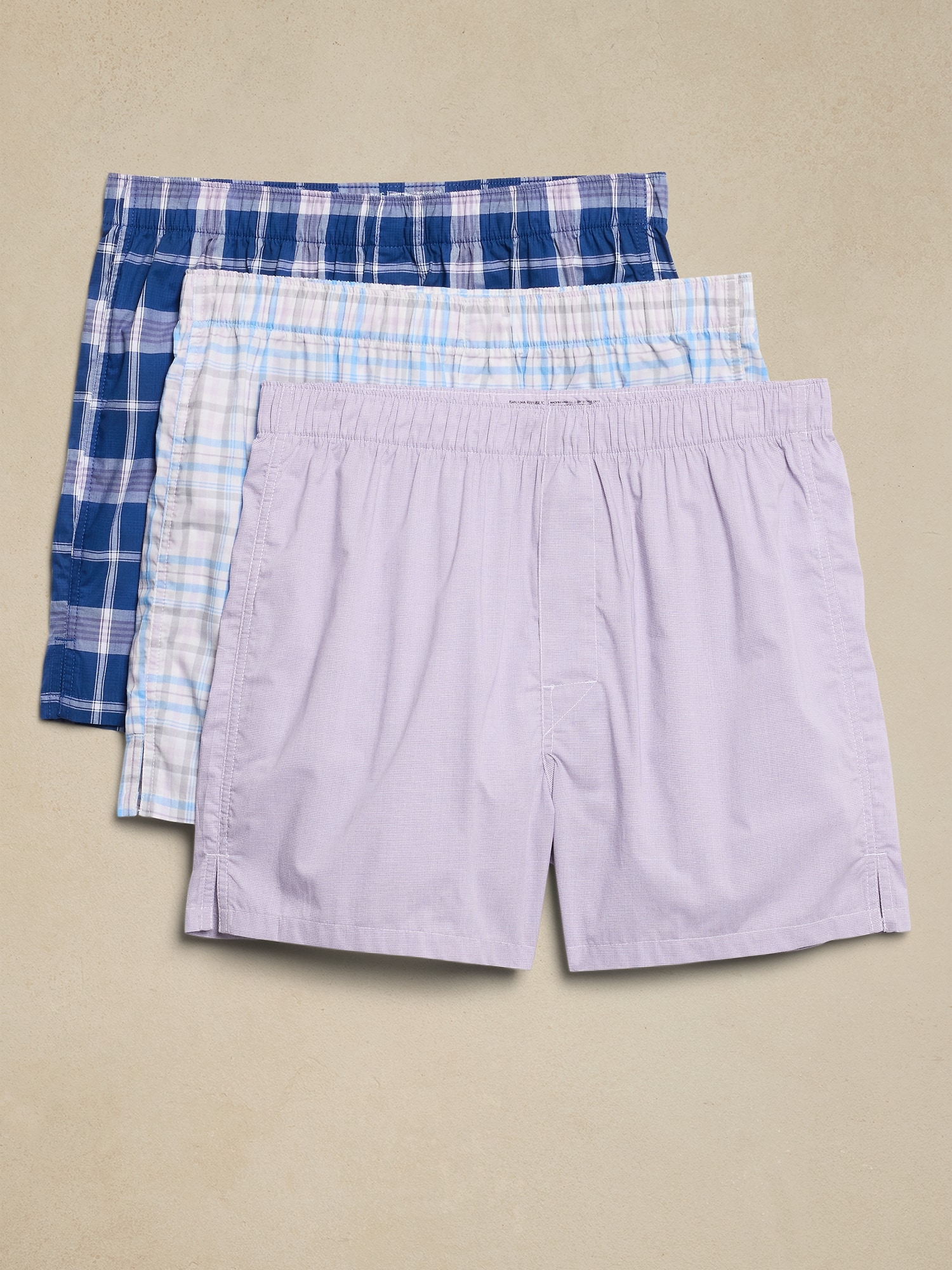 Cotton Boxers Patterned (3 Pack)