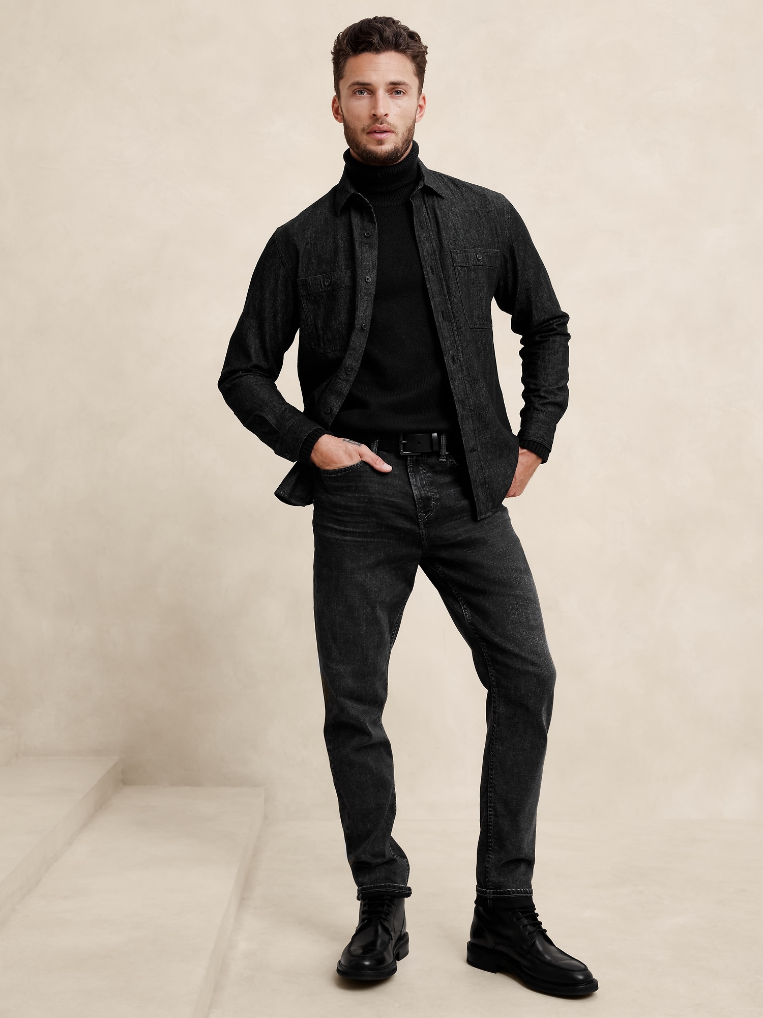 Banana republic men's turtleneck best sale