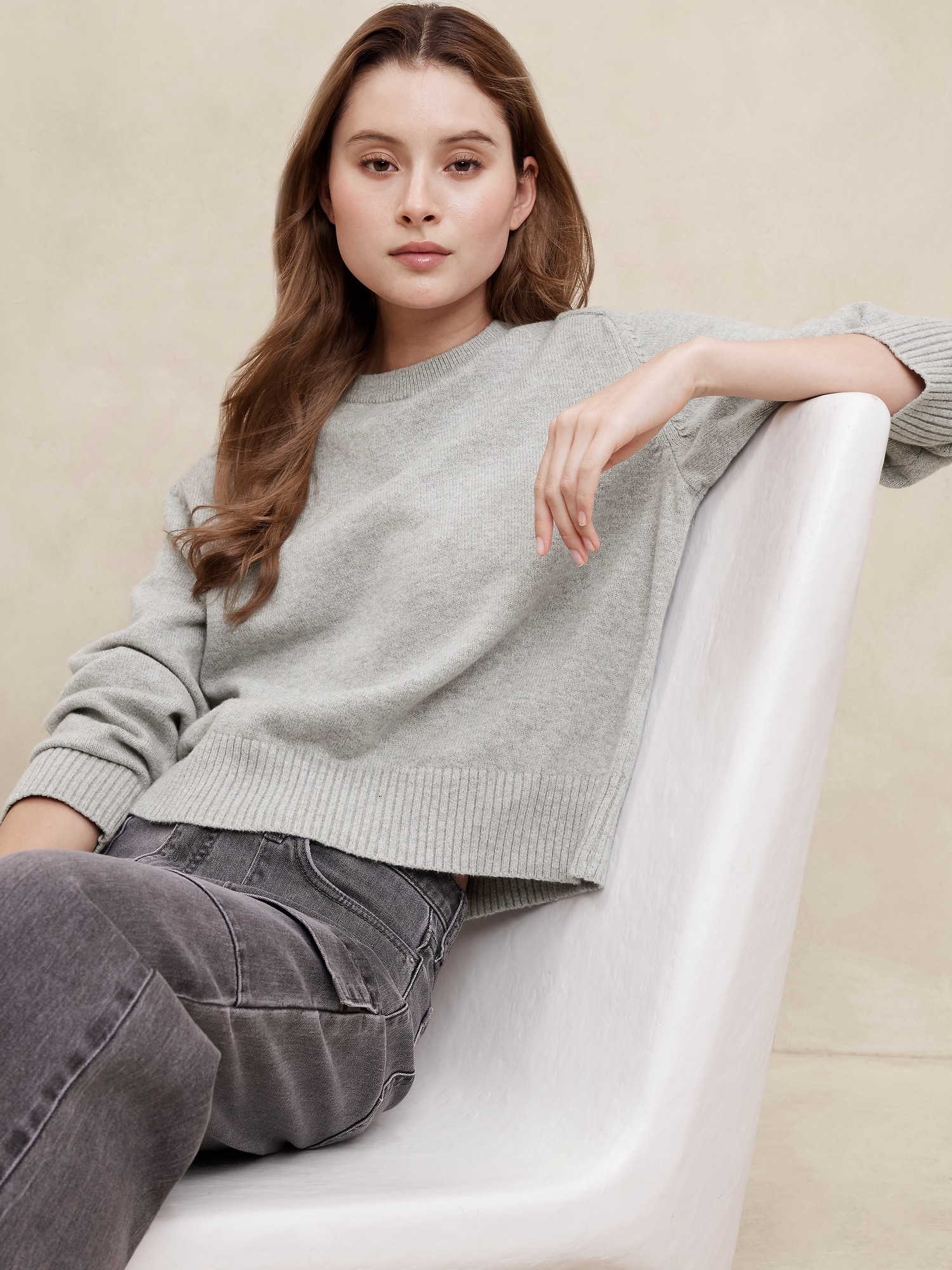 Perfectly Soft Crew-Neck Sweater