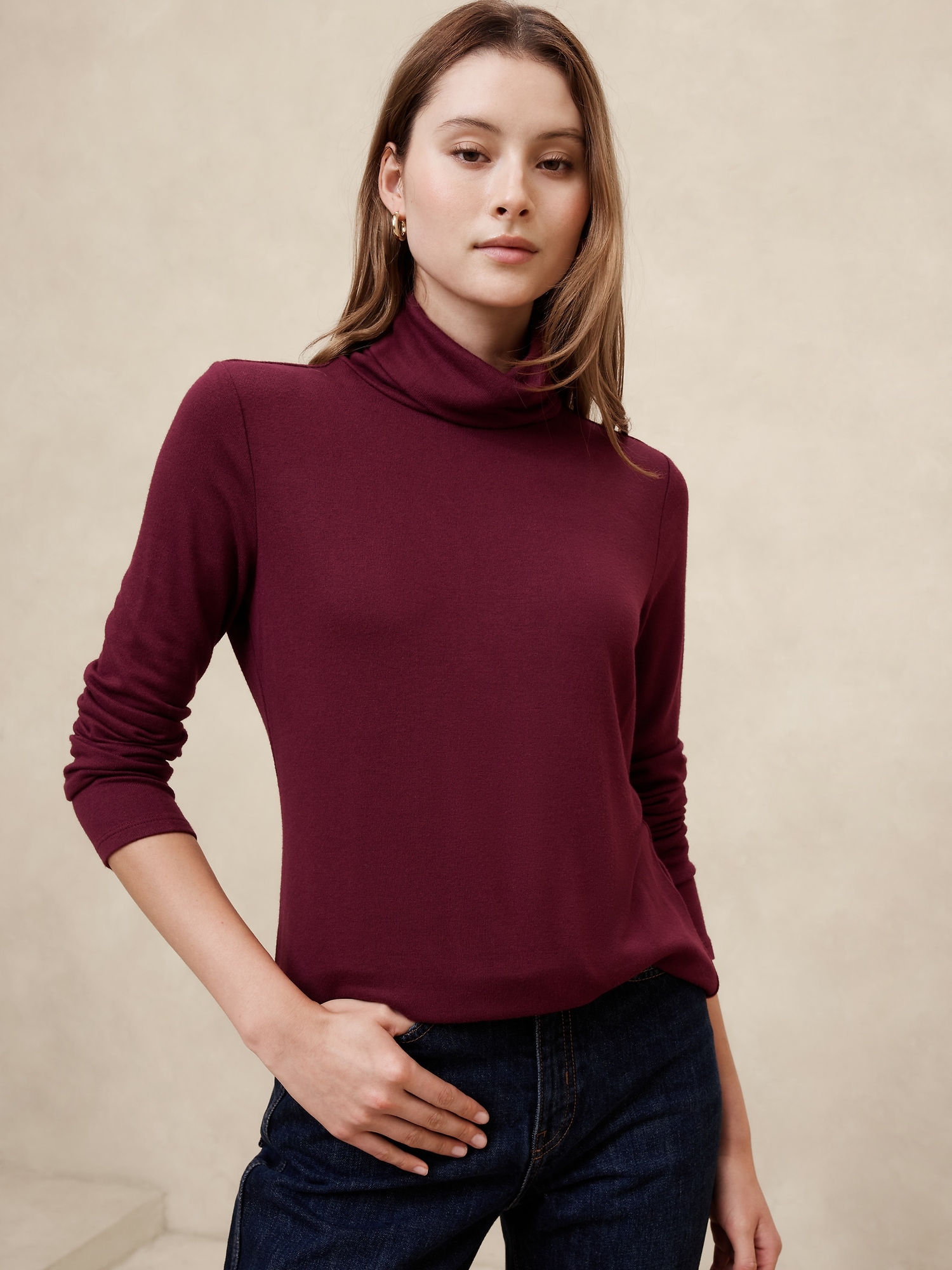 Soft Luxe Turtleneck Top