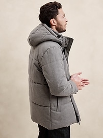BANANA REPUBLIC ネイビー ダウンジャケット XS BANANA REPUBLIC ダウンジャケット ダウン FACTORY STORE