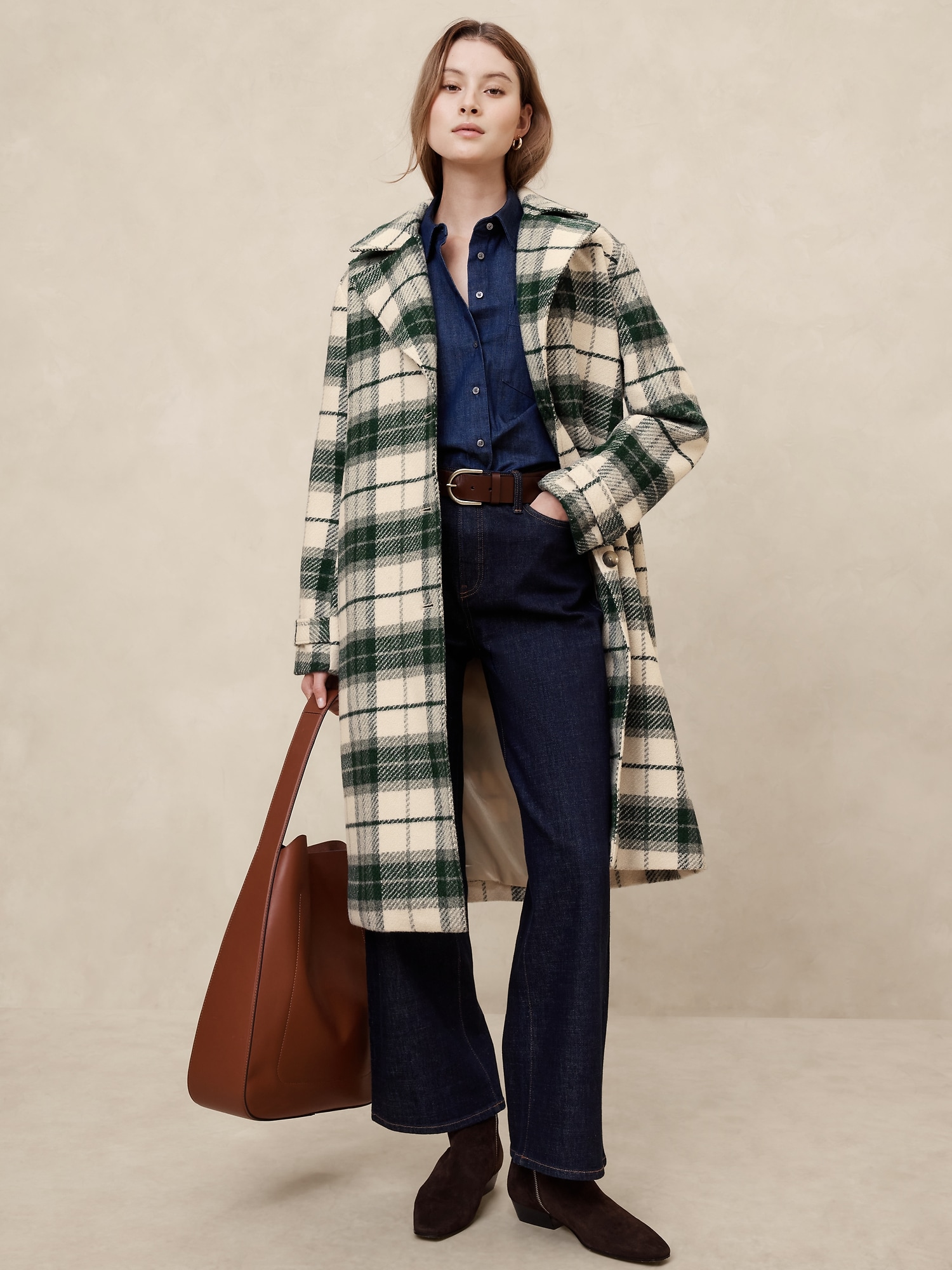 Plaid Coat