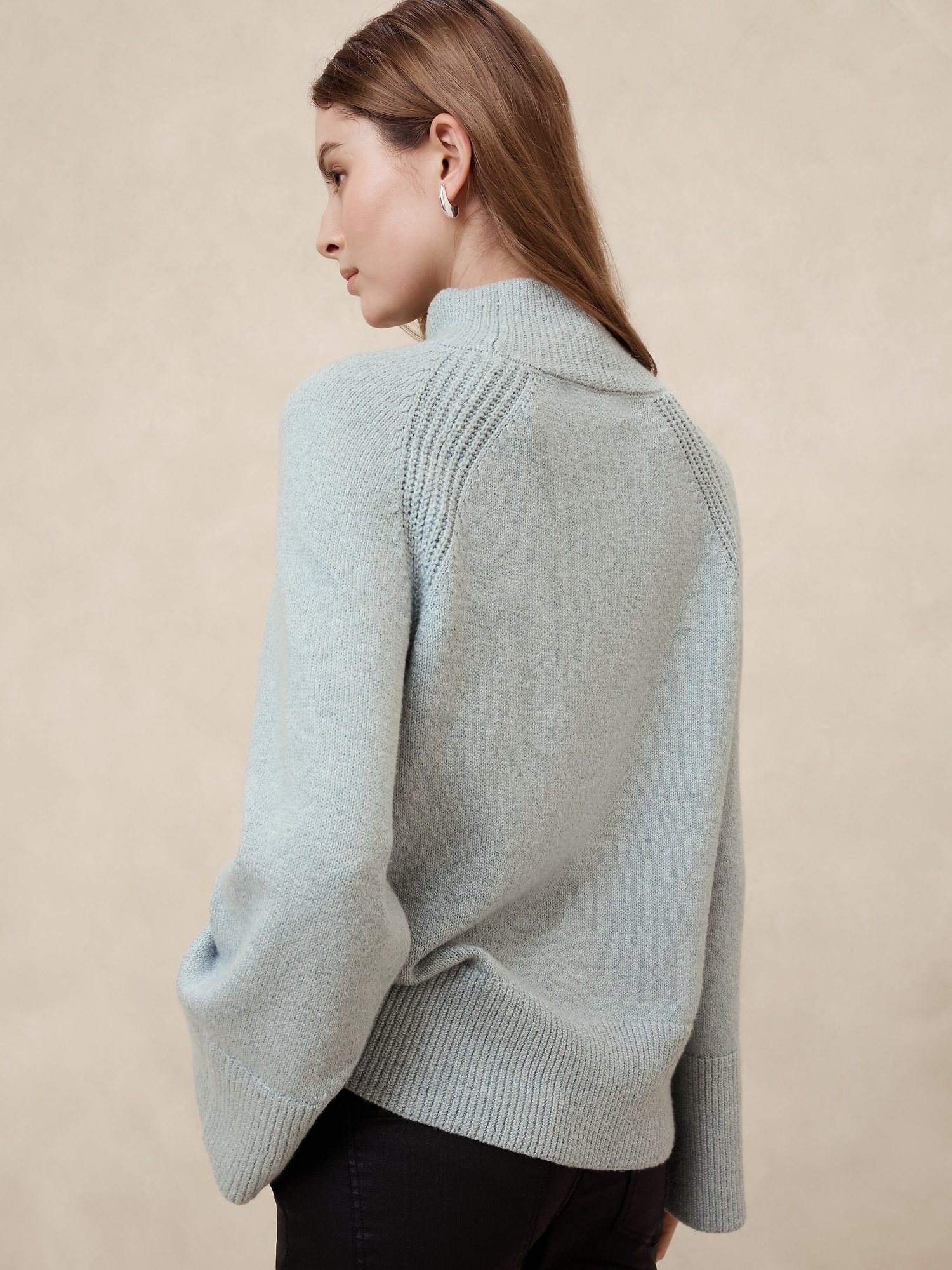 Cozy Mock-Neck Sweater