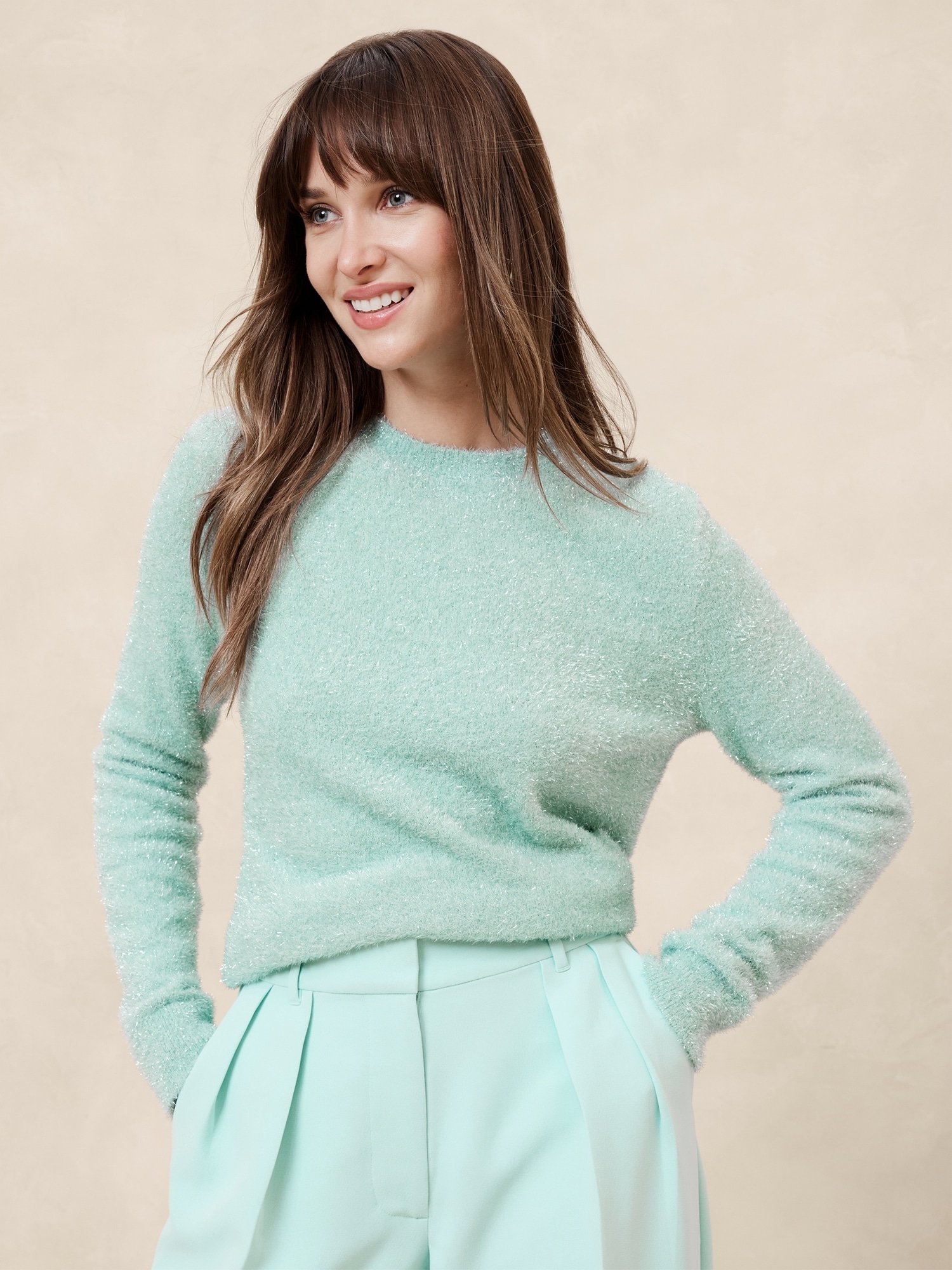 Tinsel Pullover Sweater