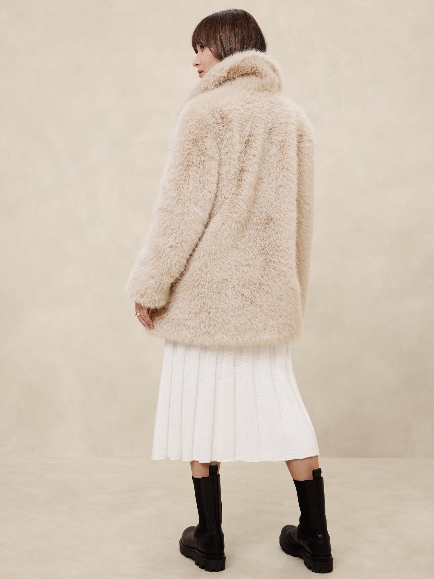 Faux Fur Coat