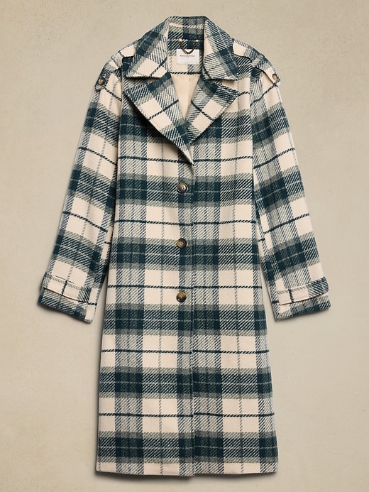Plaid Coat | Banana Republic Factory