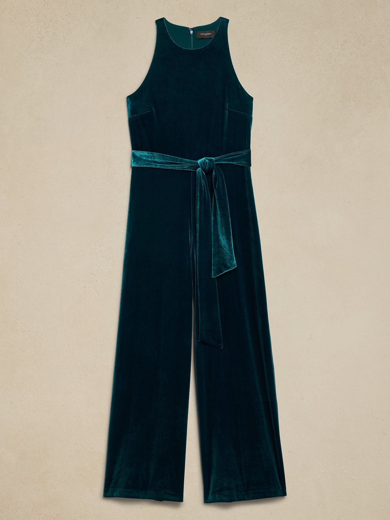 Velvet Knit Jumpsuit