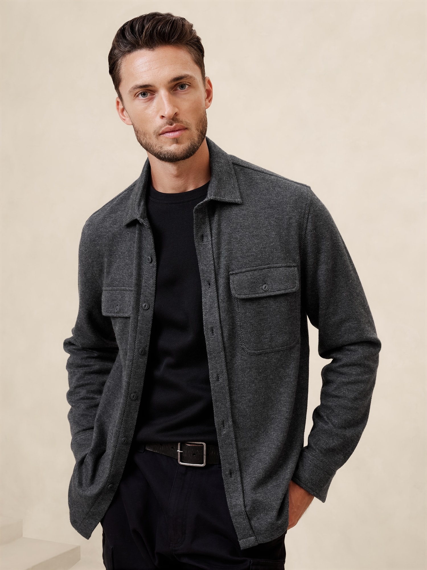 Twill Knit Shirt