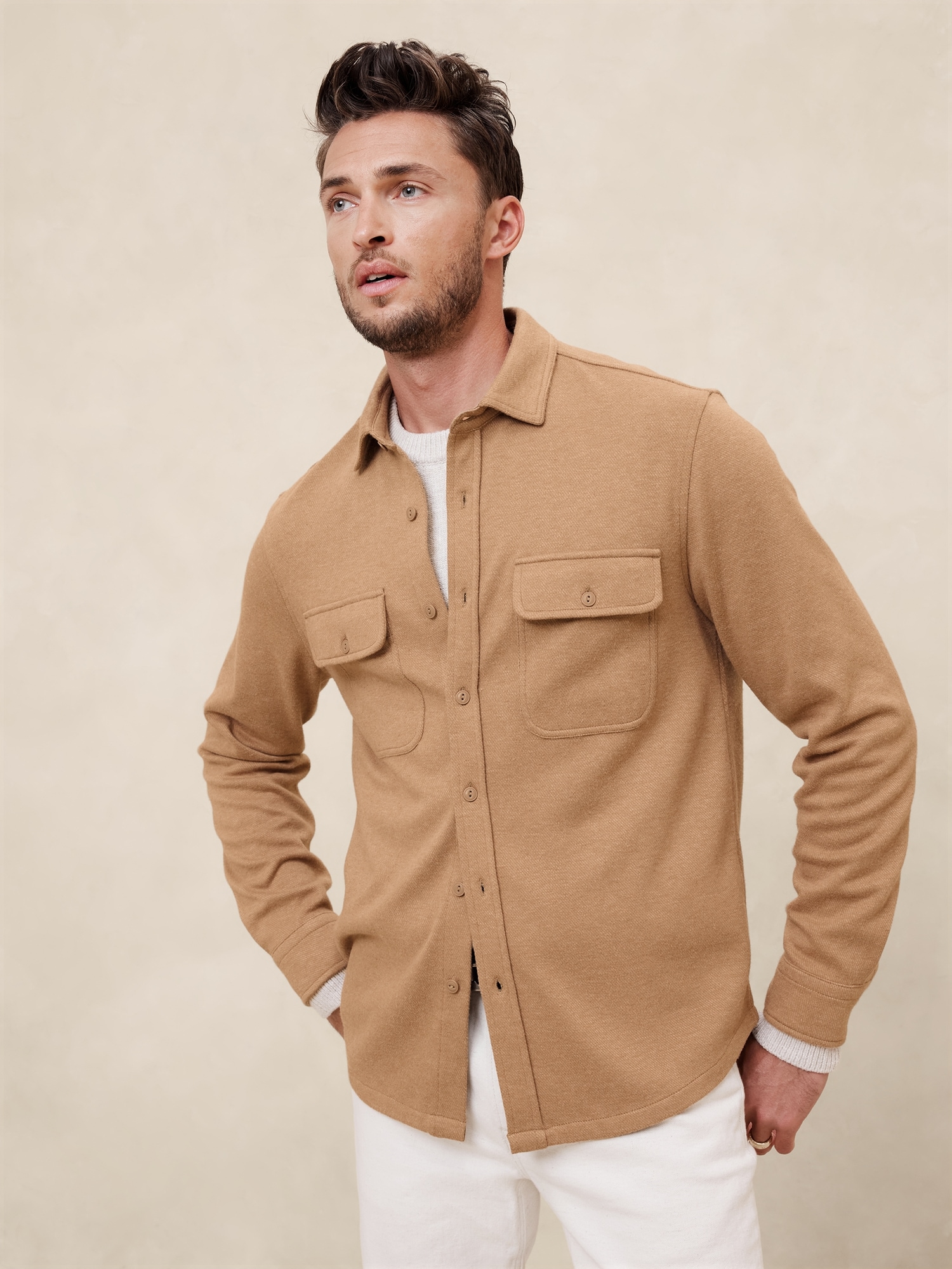 Twill Knit Shirt