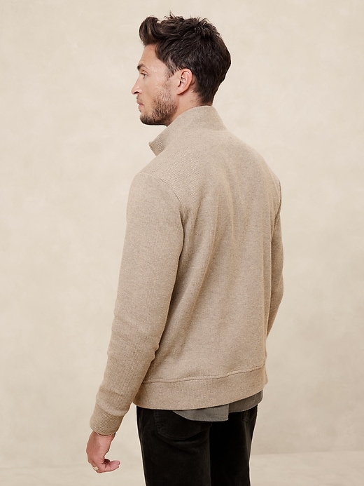 Knit Full Zip Jacket | Banana Republic Factory