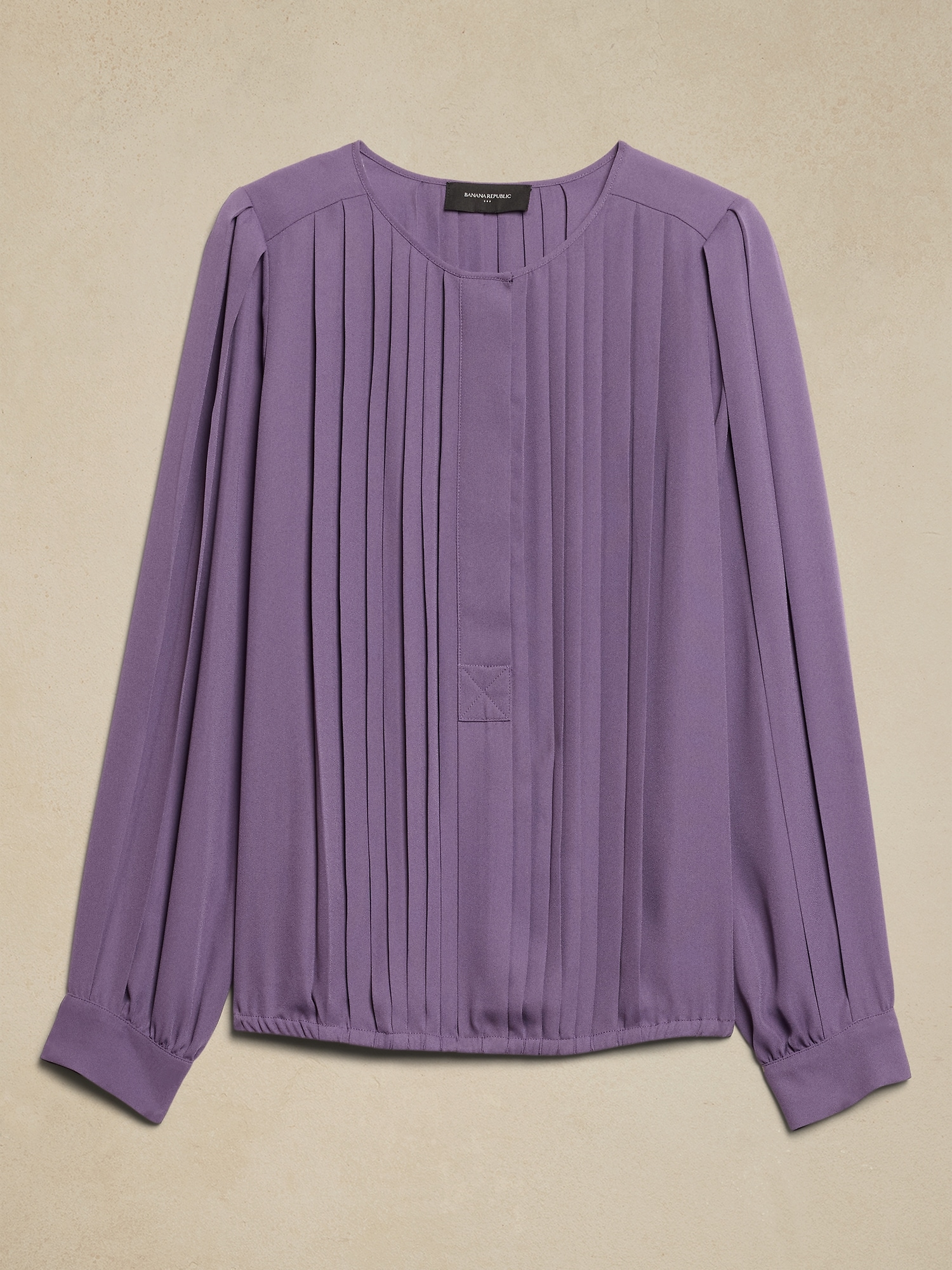 Pleated Georgette Blouse