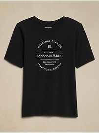 old banana Republic usa製　Tシャツ　フラッグ 80's Banana Republic ロゴプリントTシャツ 