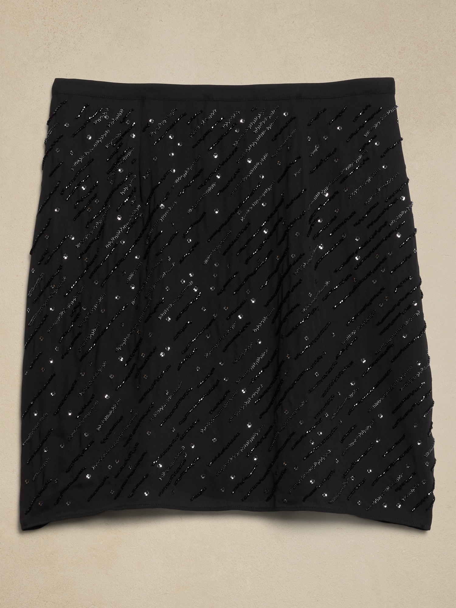 Beaded Mini Skirt