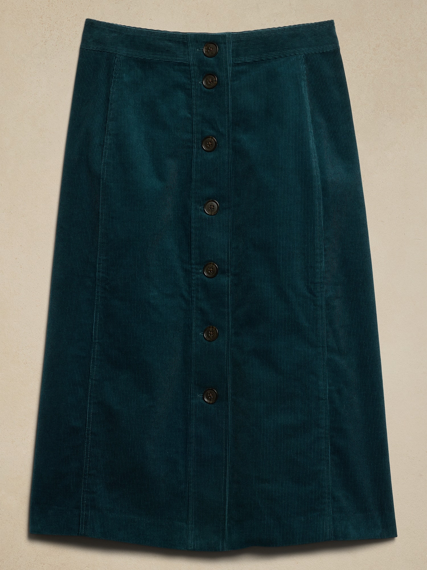 Corduroy Midi Skirt