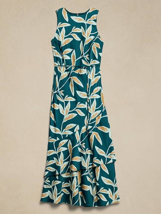 Tiered Midi Dress | Banana Republic Factory