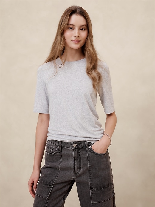 Lightweight Knit Top | Banana Republic Factory