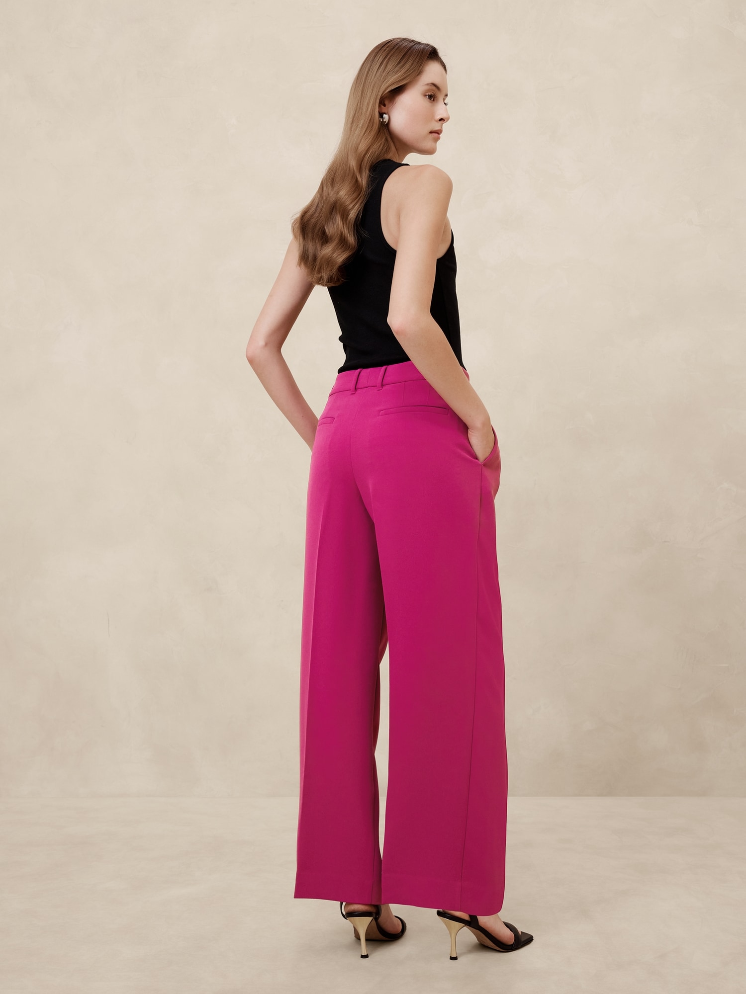 Silky Relaxed Trouser