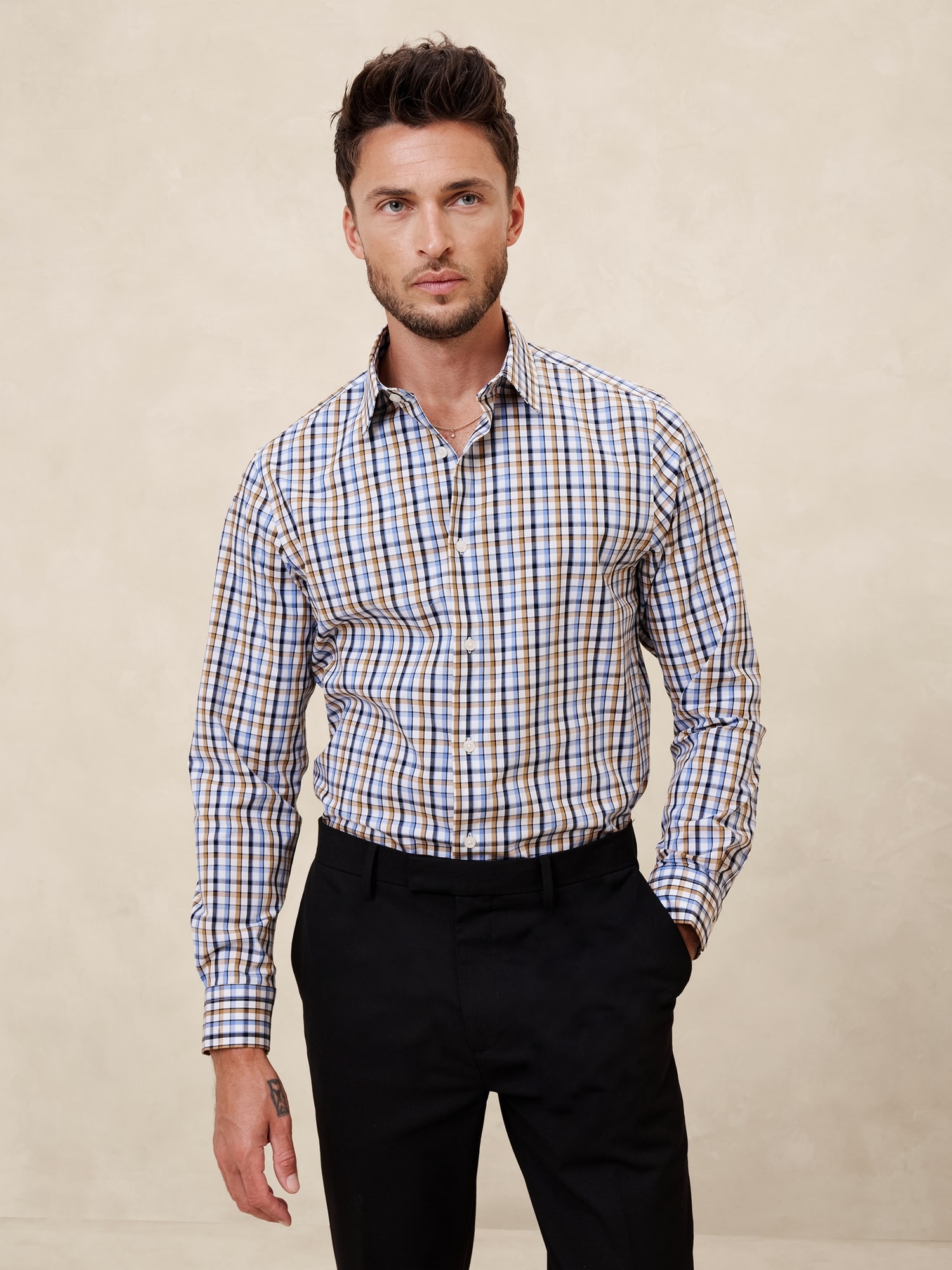 Athletic-Fit Dress Shirt