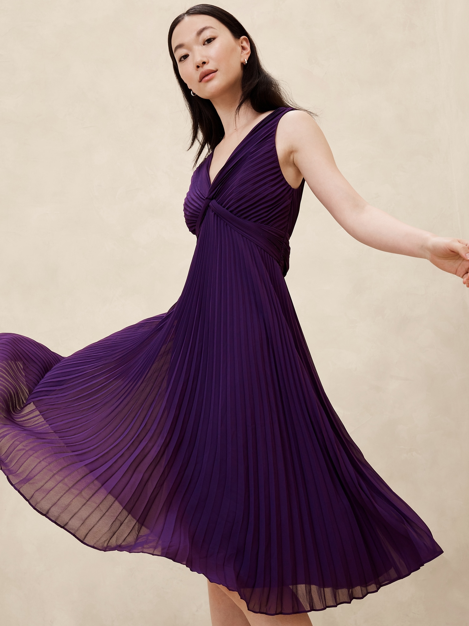 Banana republic purple dress on sale