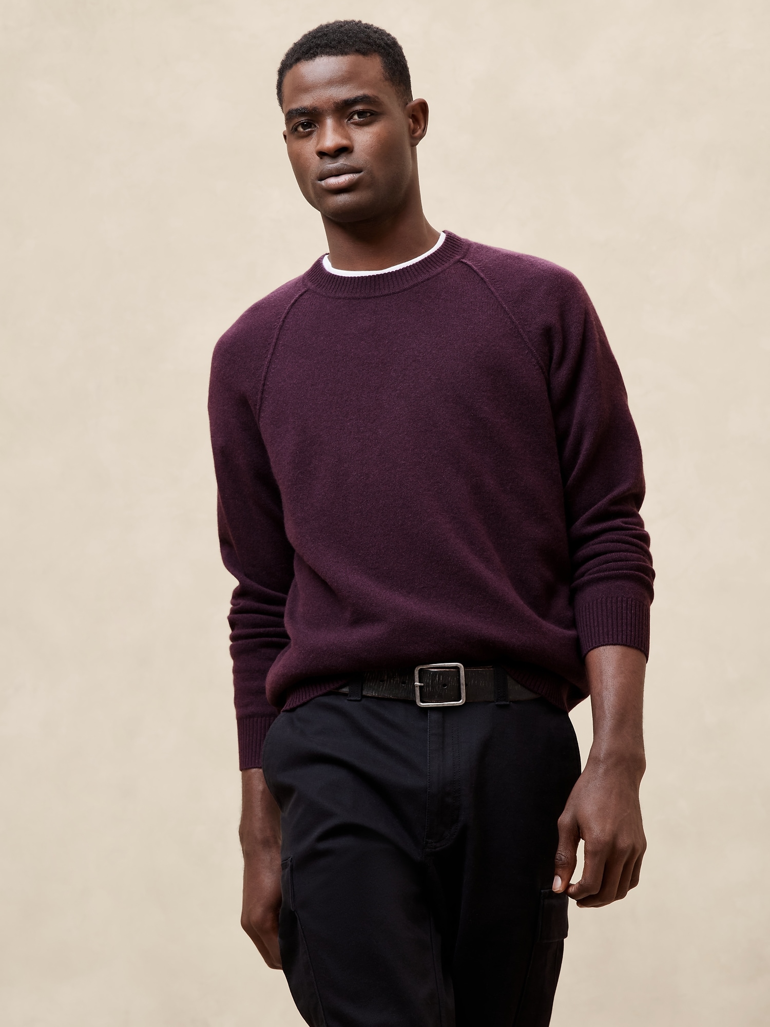 Purple cashmere sweaters best sale