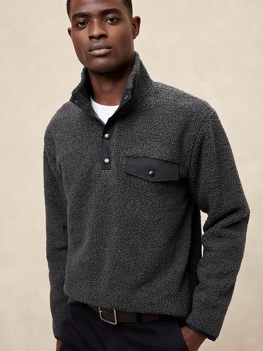 Banana Republic Mens BR Archives Oversized Parka Jacket Coat