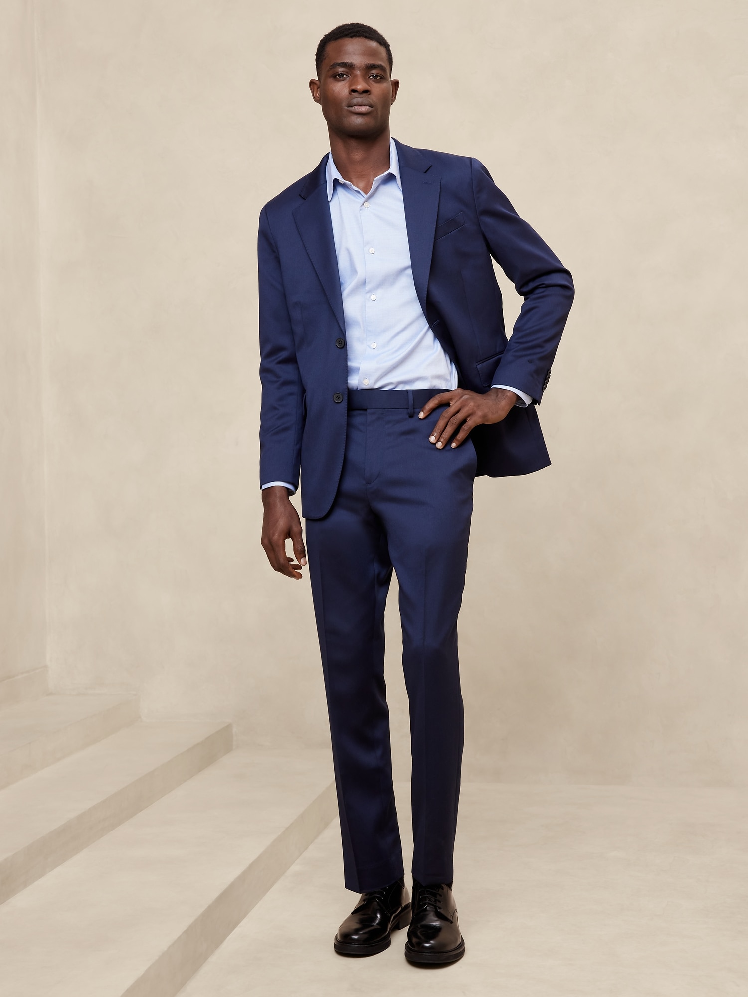 Modern Classic Satin Suit Trouser