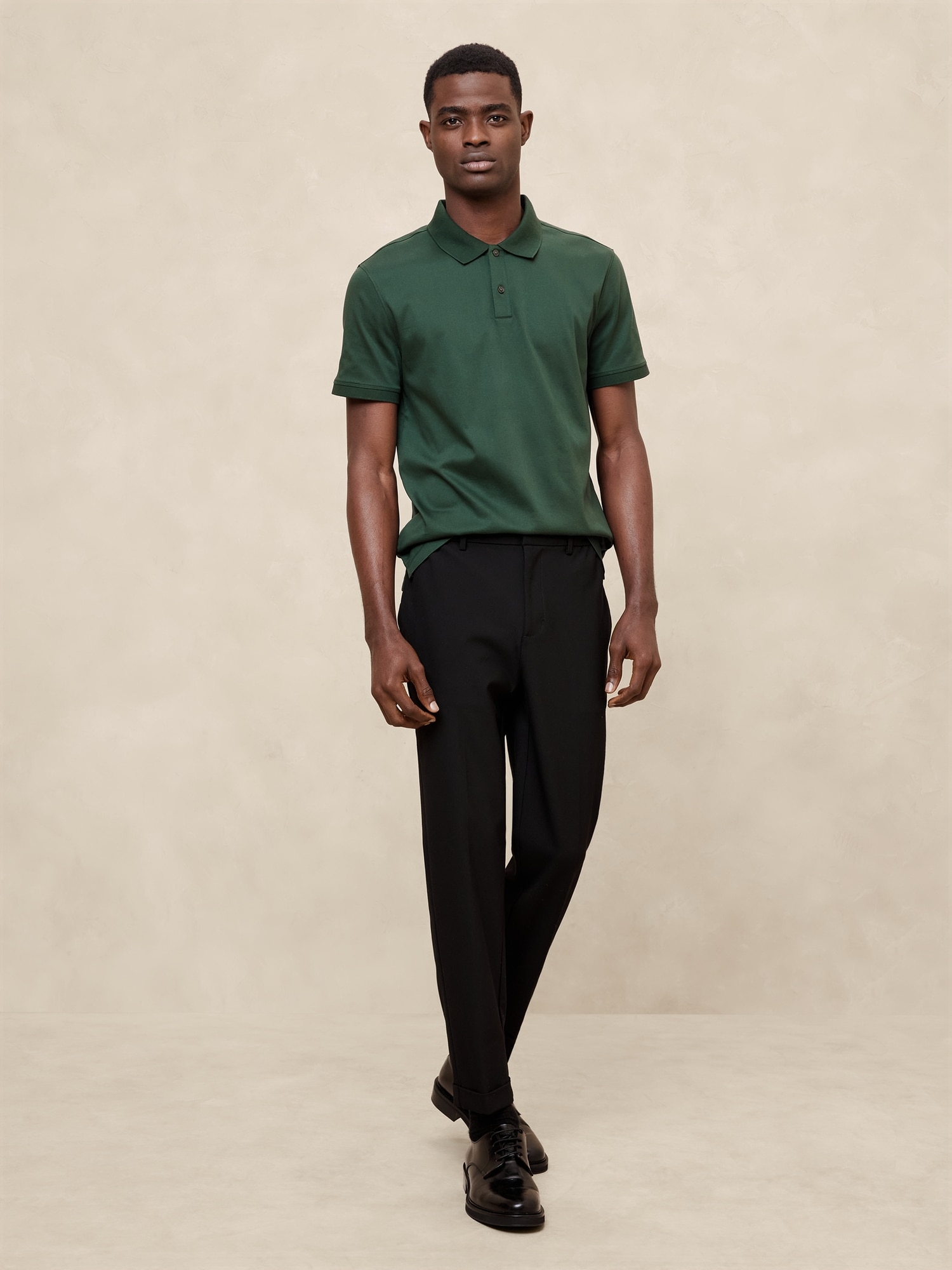 Luxe Touch Polo - Green