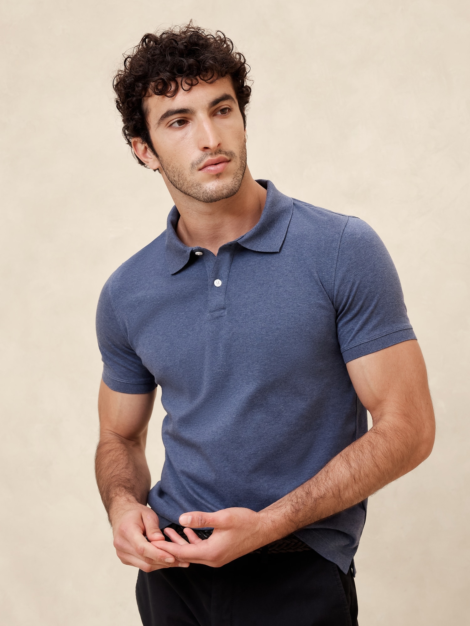 Slim Luxe Touch Polo