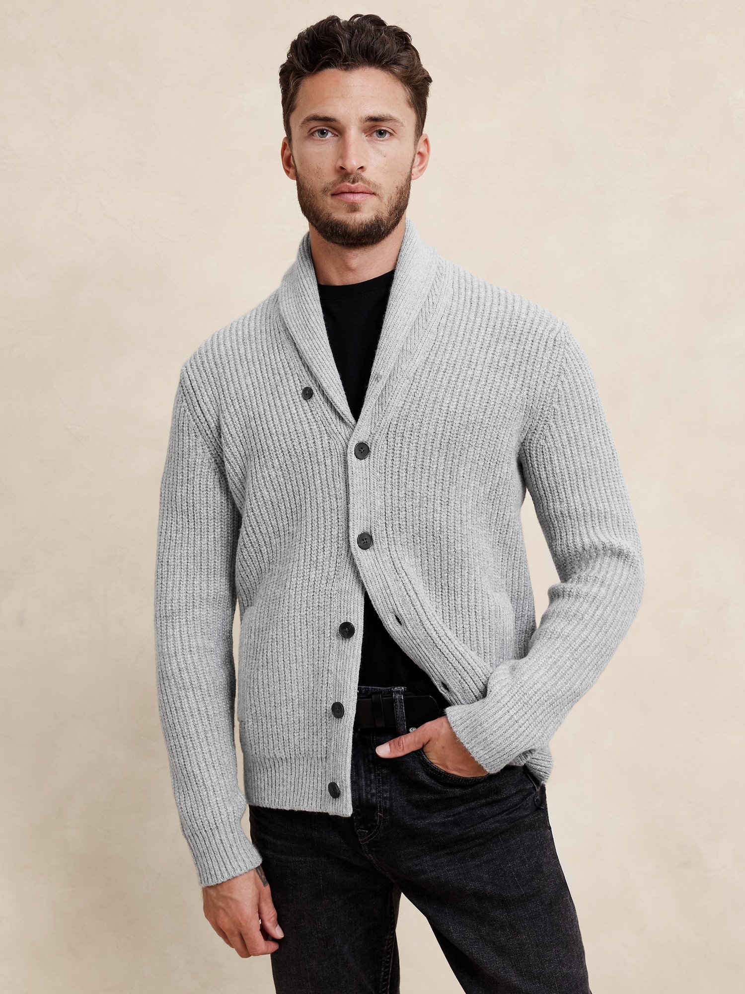 Cozy Shawl Cardigan Banana Republic Factory