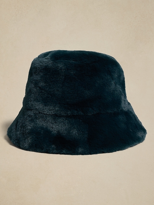 Faux Fur Bucket Hat | Banana Republic Factory