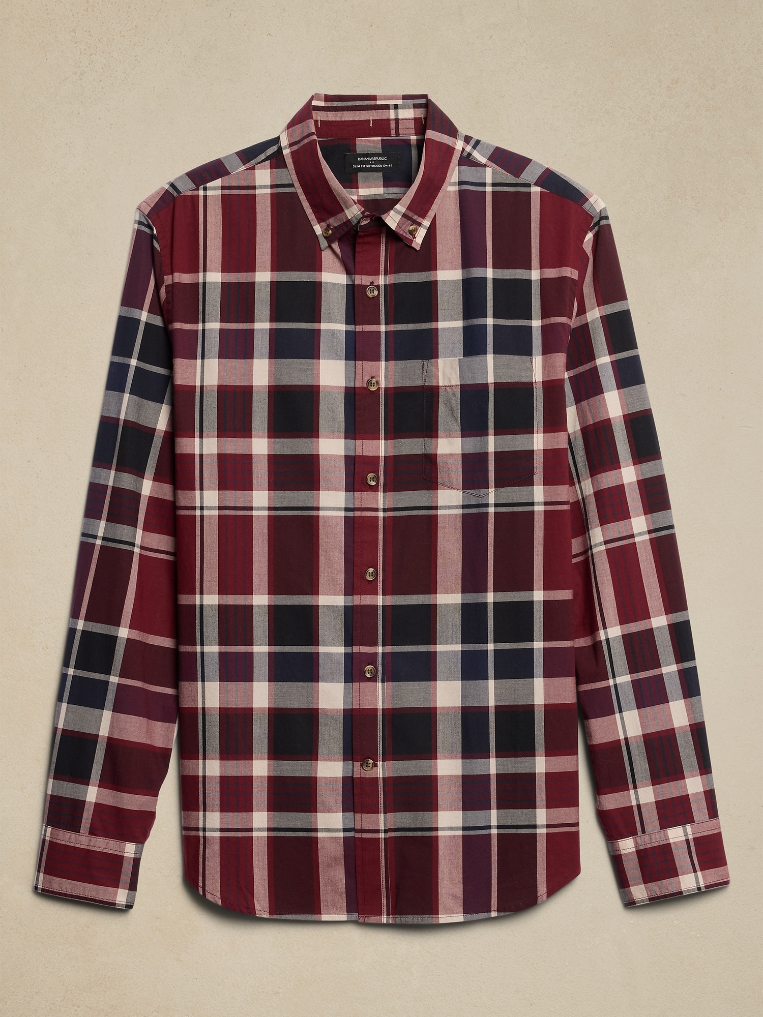 Slim Softwash Cotton Shirt