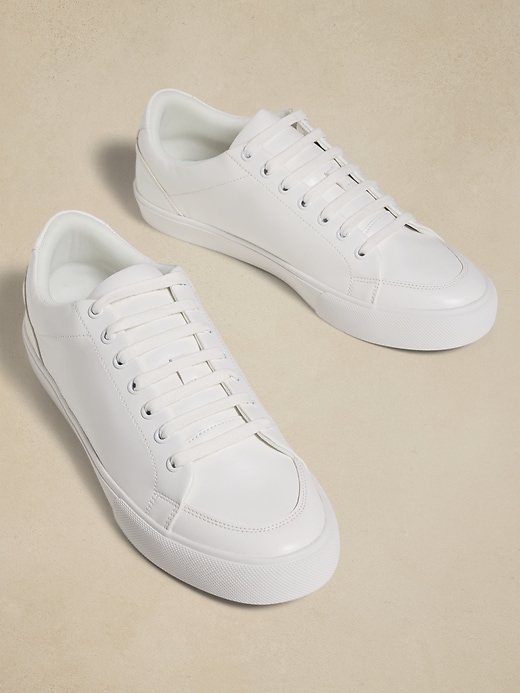 靴 banana republic Nicklas Leather Sneaker 2.0 | Banana Republic
