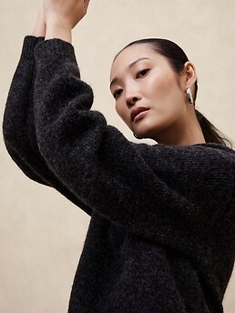 Cozy Mini Sweater Dress | Banana Republic Factory
