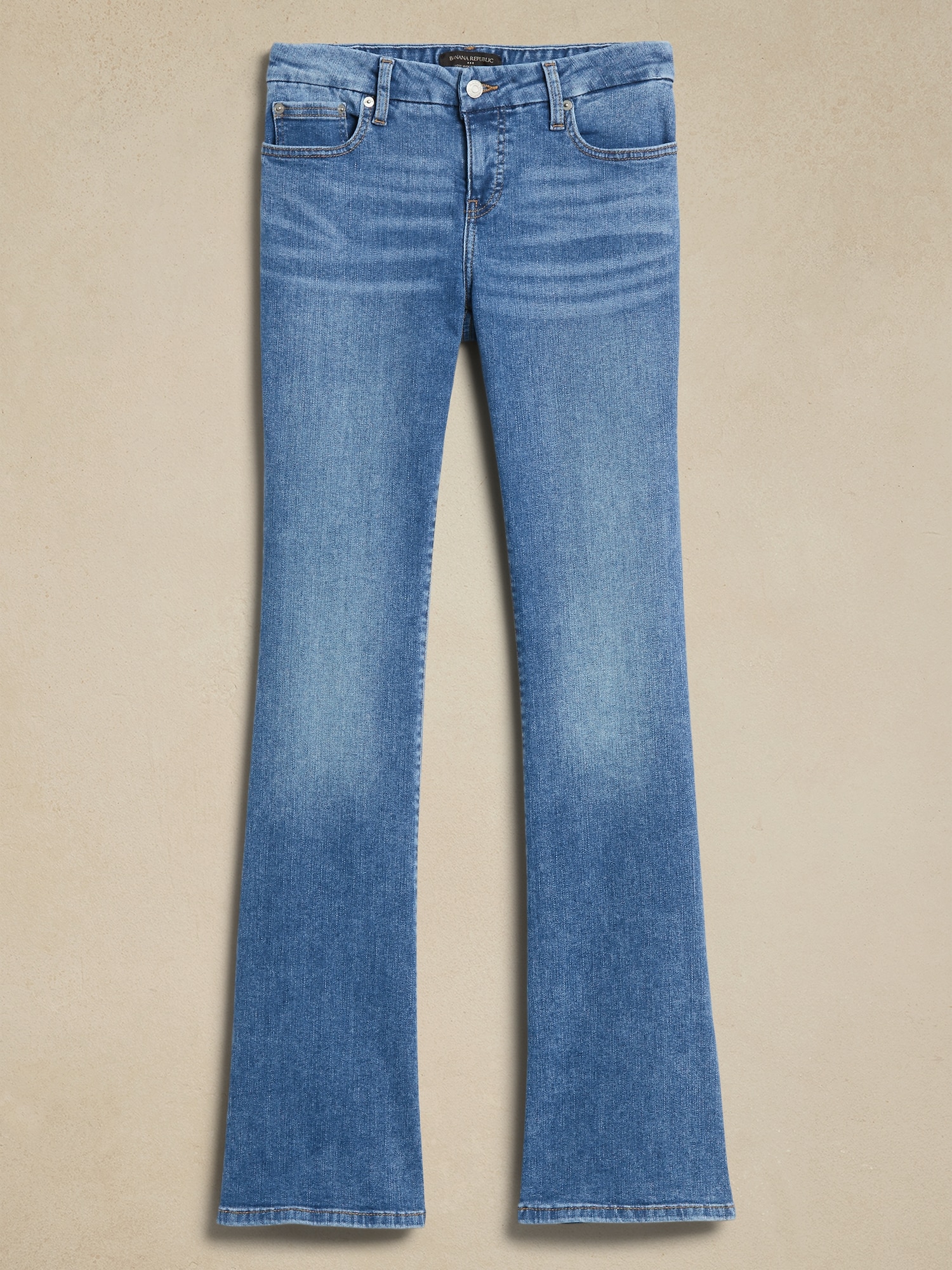 Low-Rise Bootcut Jean