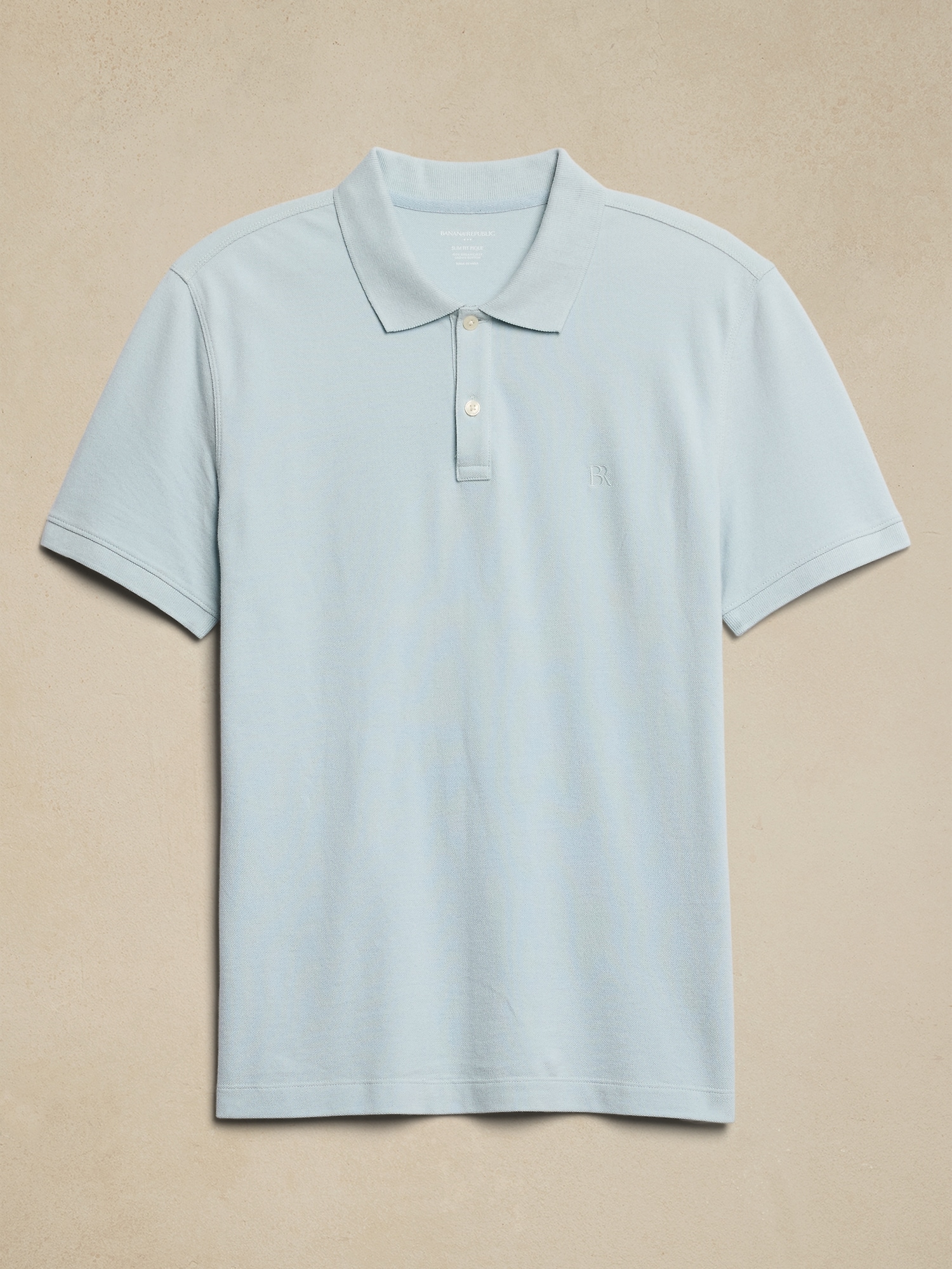 Slim Cotton Pique Polo