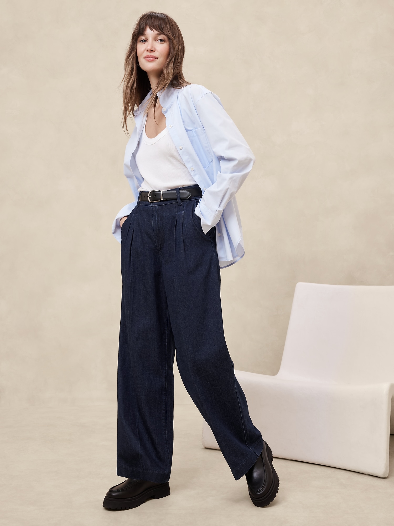 Luxe High-Rise Trouser Jean